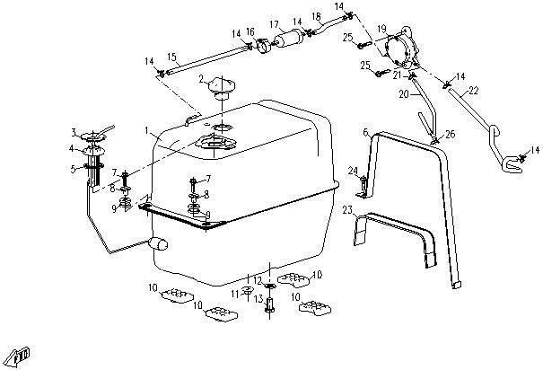 Picture of F11 - FUEL TANK