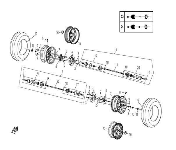 Picture of F08 - FRONT WHEEL