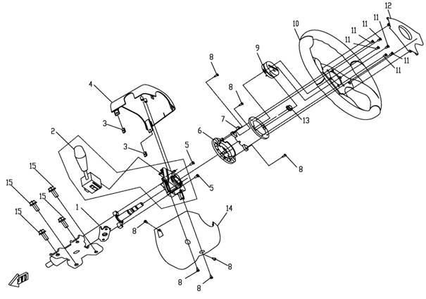 Picture of F03 - STEERING SYSTEM I