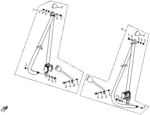 Picture of F29 - SAFETY BELT COMP