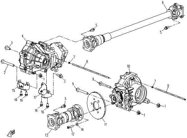 Picture of F28 - TRANSMISSION SYSTEM