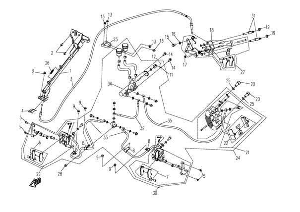Picture of F20 - HYDRAULIC BRAKE SYSTEM