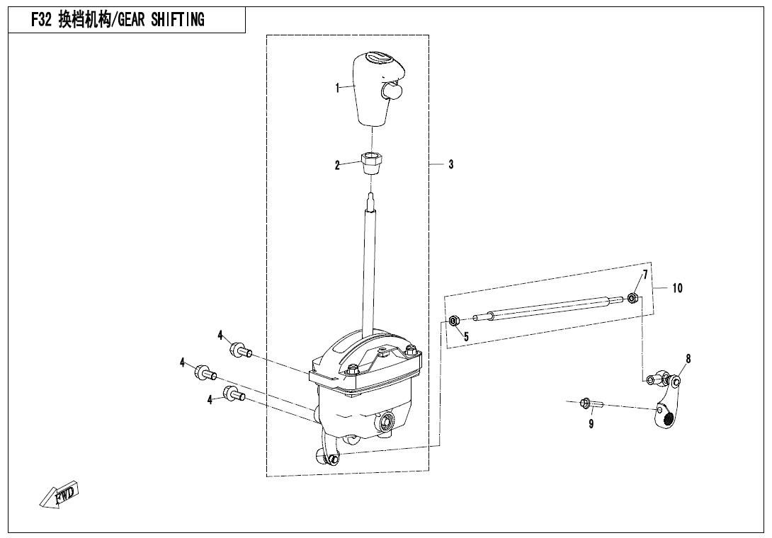 Picture of F32 - GEAR SHIFTING