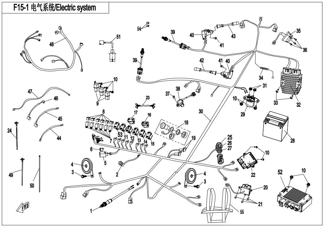Picture of F15-1 - ELECTRIC SYSTEM