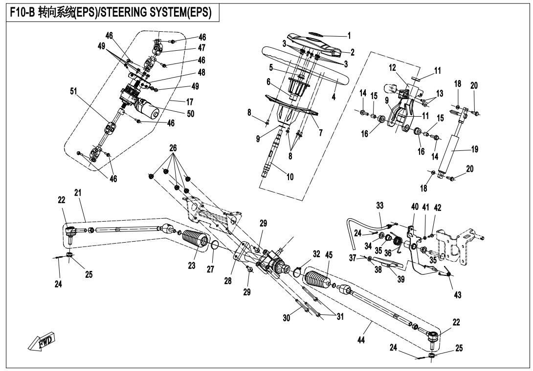 Picture of F10-B - STEERING SYSTEM(EPS)
