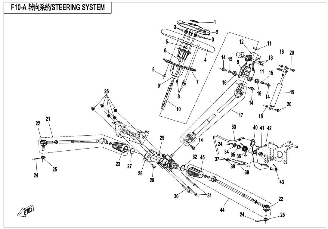 Picture of F10-A - STEERING SYSTEM