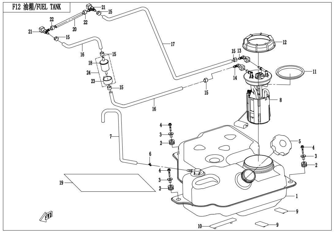 Picture of F12 - FUEL SYSTEM