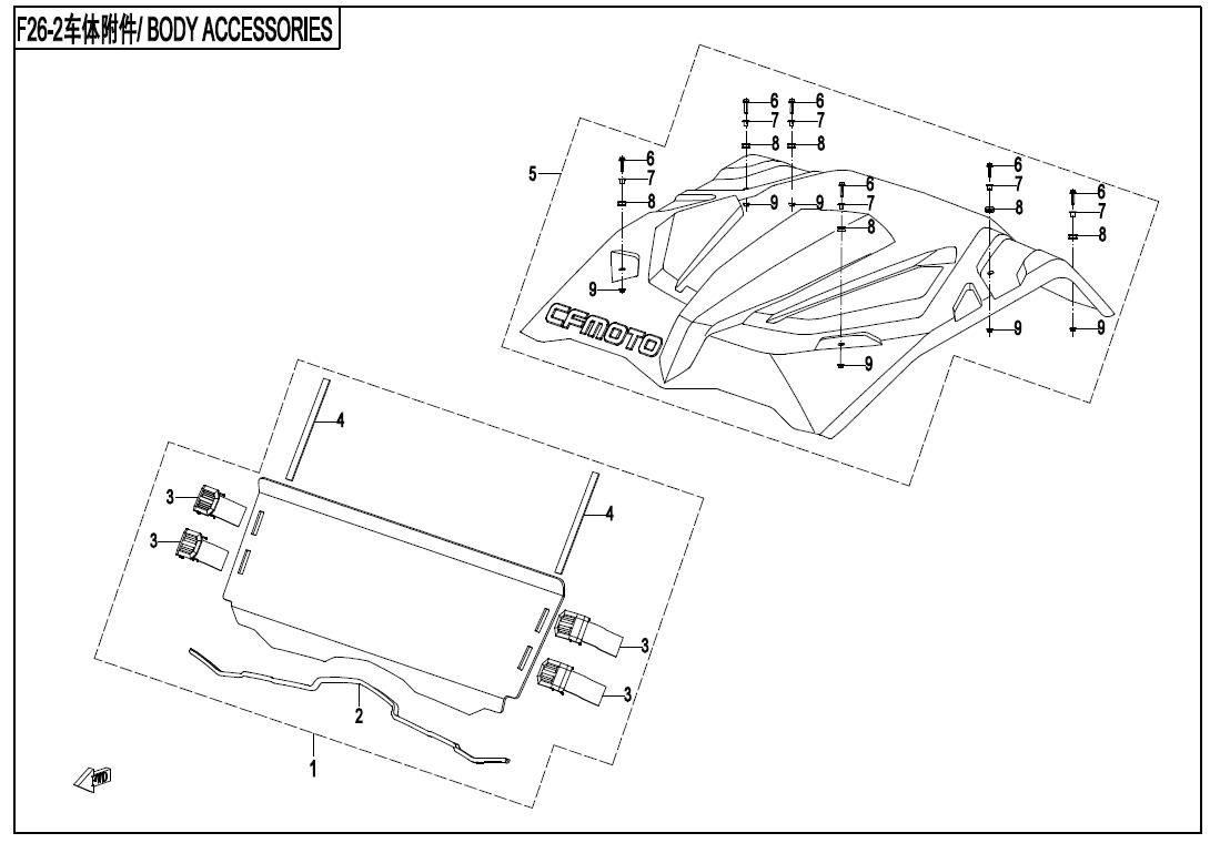 Picture of F26-2 - BODY ACCESSORIES  