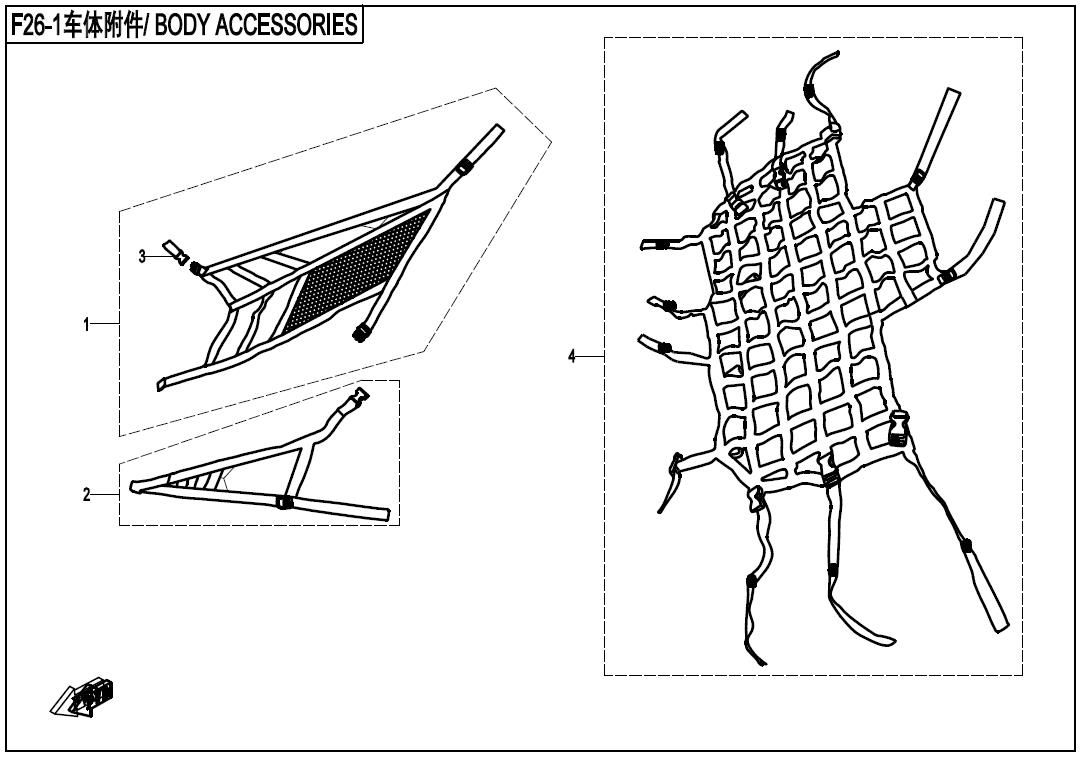 Picture of F26-1 - BODY ACCESSORIES