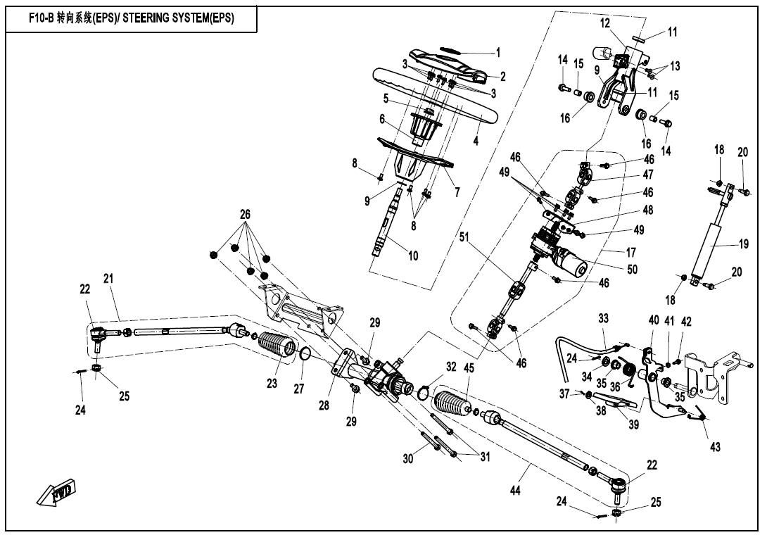 Picture of F10-B - STEERING SYSTEM(EPS)