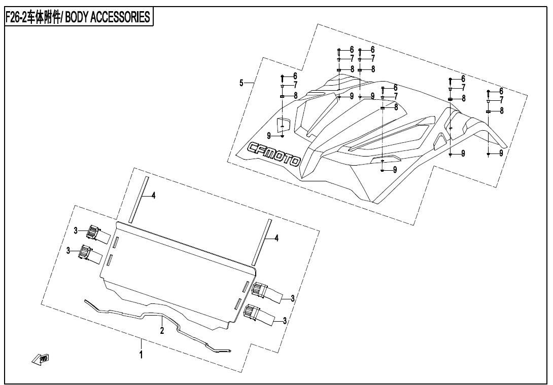 Picture of F26-2 - BODY ACCESSORIES