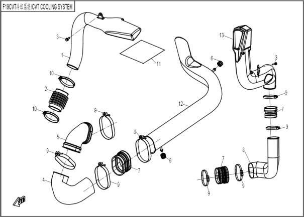 Picture of F19 - CVT COOLING SYSTEM