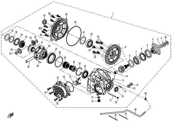Picture of F29 - FRONT AXLE