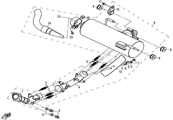 Picture of F20 - MUFFLER