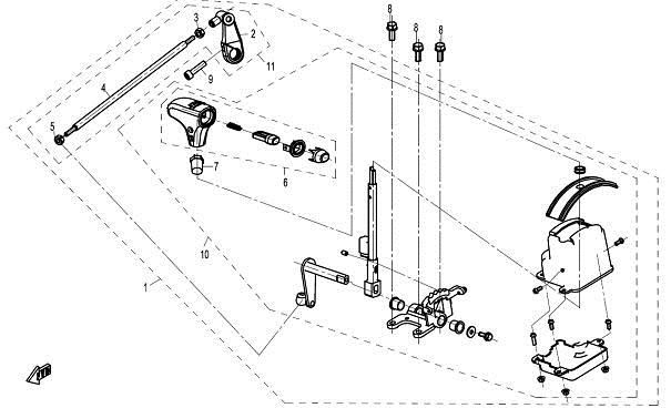 Picture of F17 - GEAR SHIFTING SYSTEM