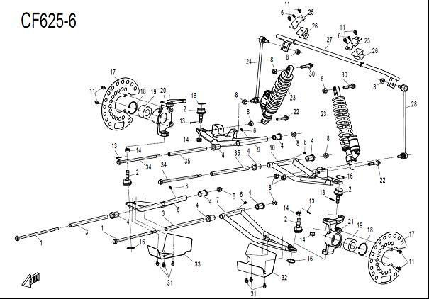 Picture of F10 - FRONT SUSPENSION