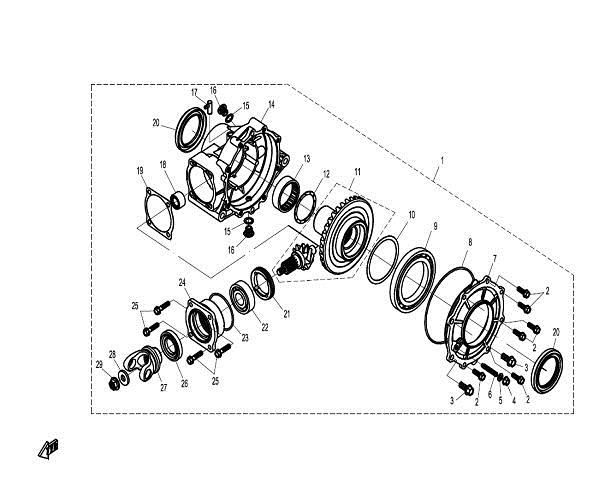 Picture of F30 - REAR AXLE