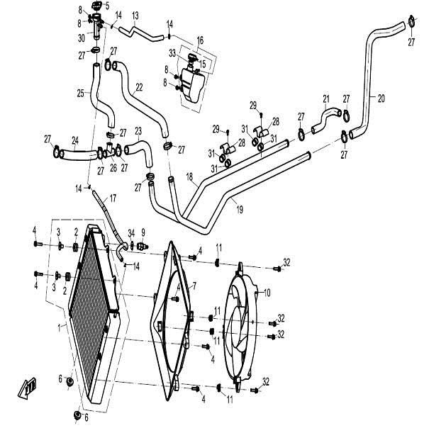 Picture of F27 - COOLING SYSTEM