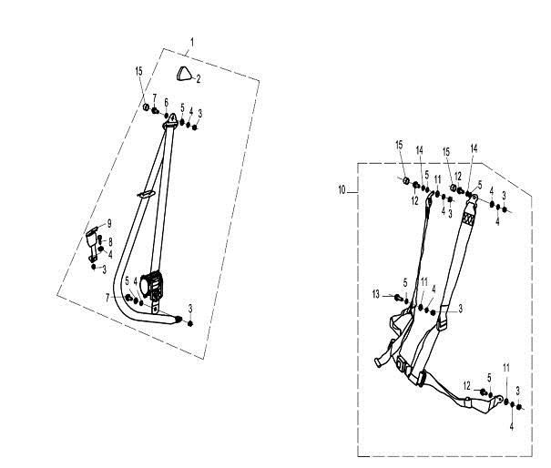Picture of F22 - SEAT SAFETY BELT