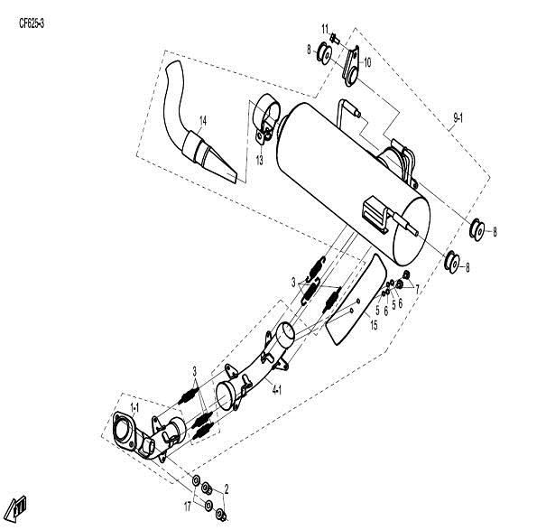 Picture of F20 - MUFFLER