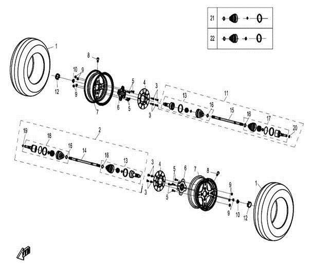 Picture of F12 - FRONT WHEEL