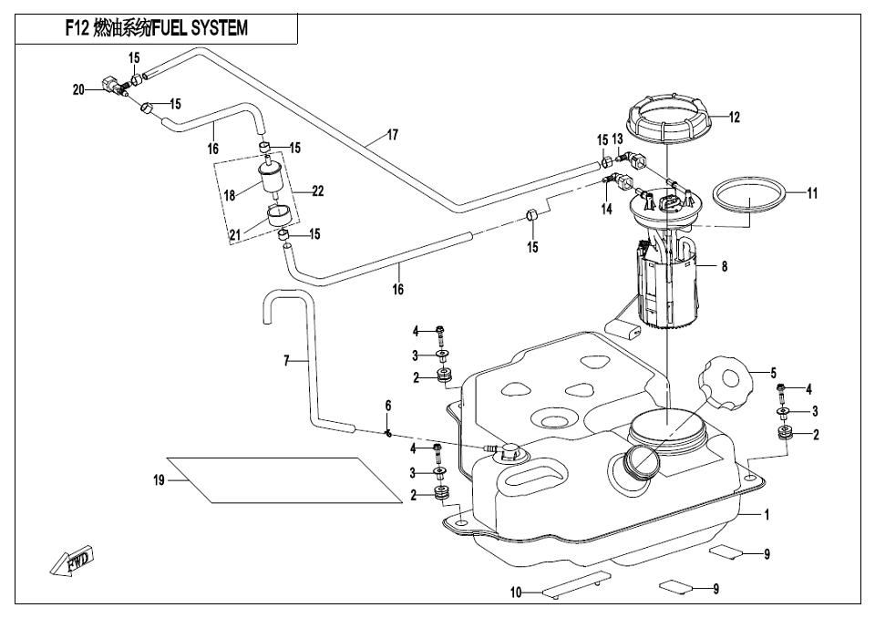 Picture of F12 - FUEL SYSTEM