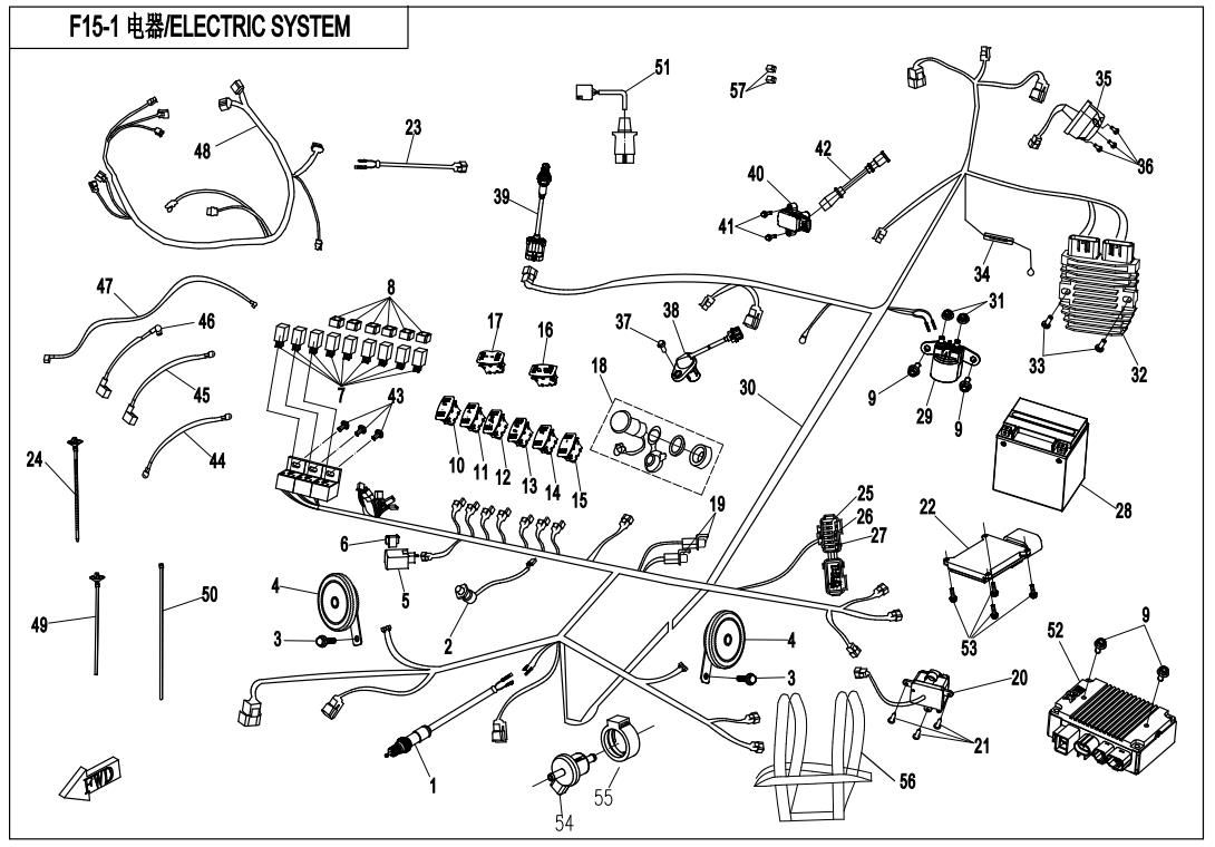 Picture of F15-1 - ELECTRIC SYSTEM