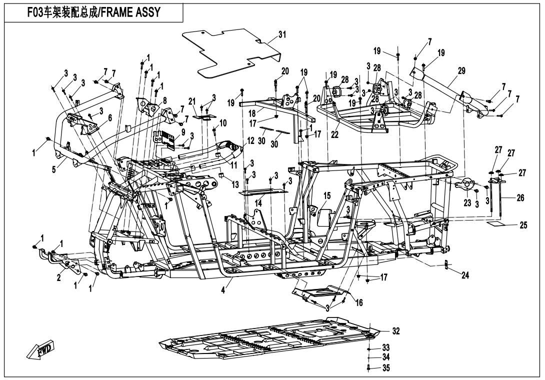 Picture of F03 - FRAME ASSY