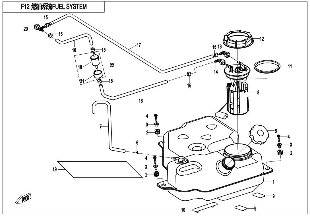 Picture of F12 - FUEL SYSTEM