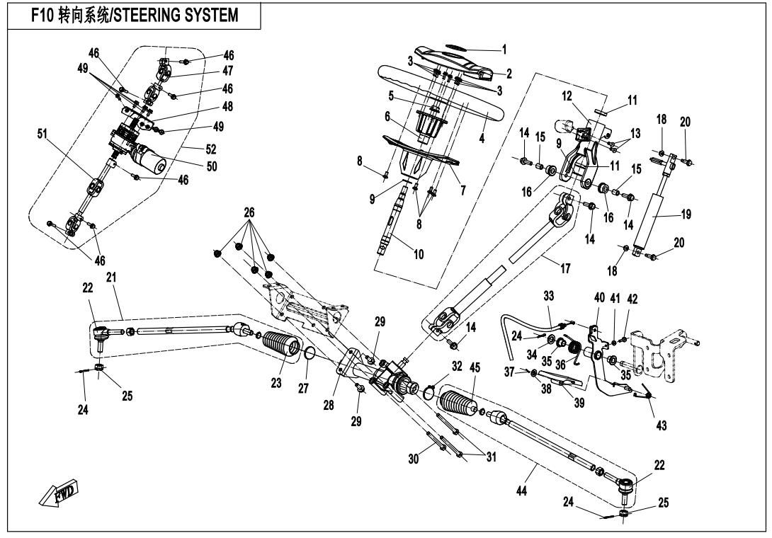 Picture of F10 - STEERING SYSTEM