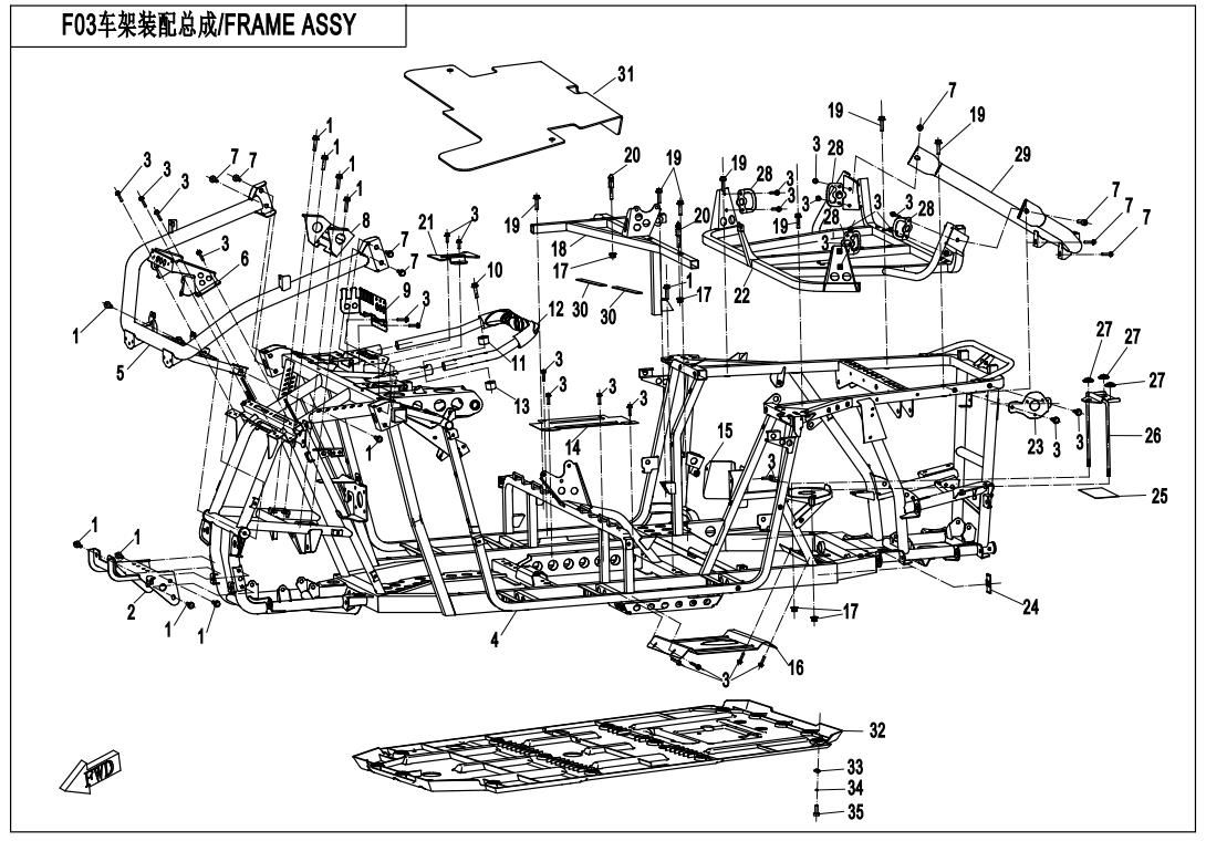 Picture of F03 - FRAME ASSY