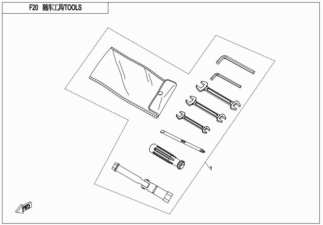 Picture of F20 - TOOLS