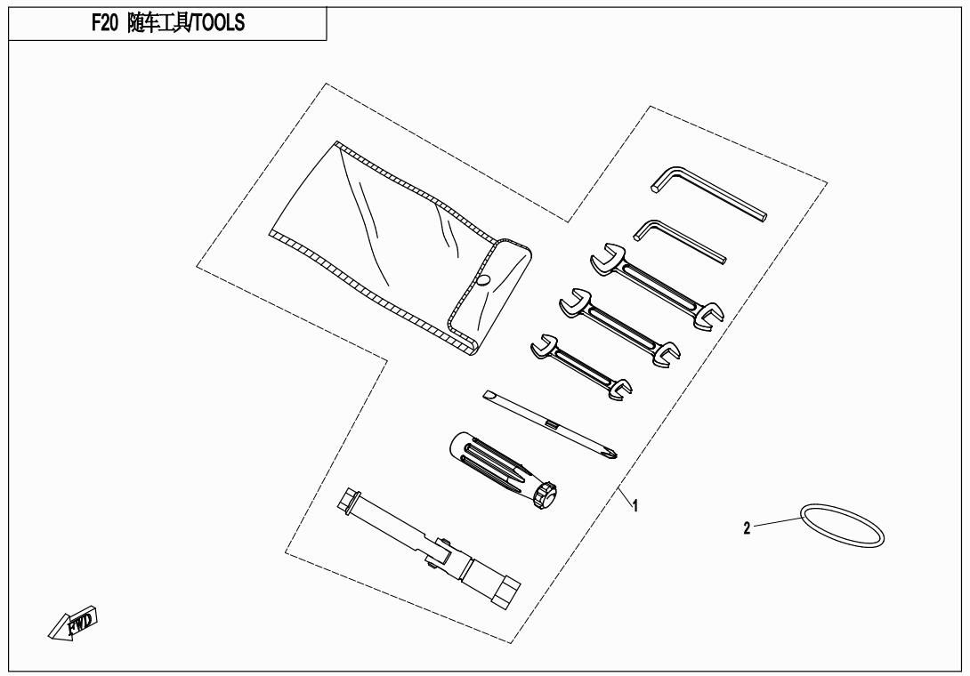 Picture of F20 - TOOLS