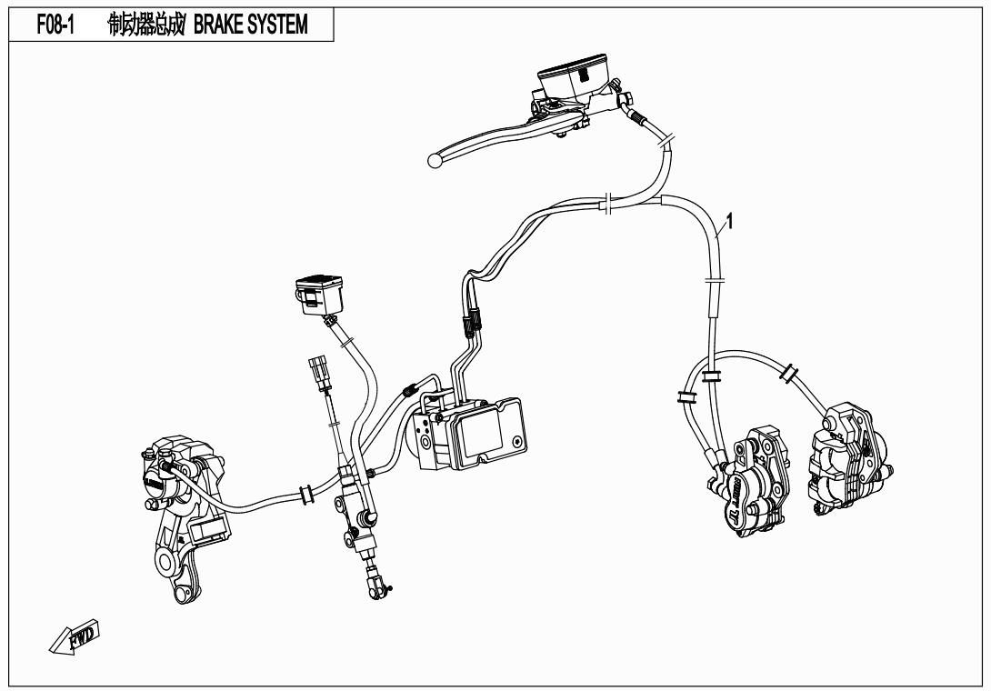 Picture of F08-1 - BRAKE SYSTEM