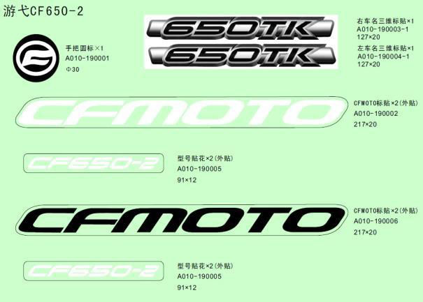 Picture of F19 - DECAL KIT