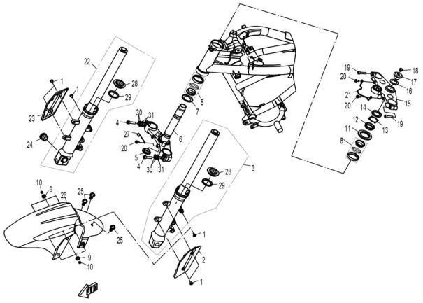 Picture of F05 - FRONT SUSPENSION