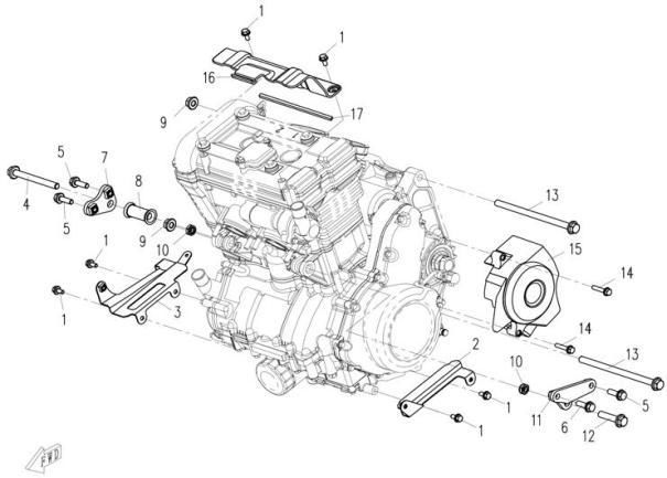 Picture of F00 - ENGINE FITTINGS
