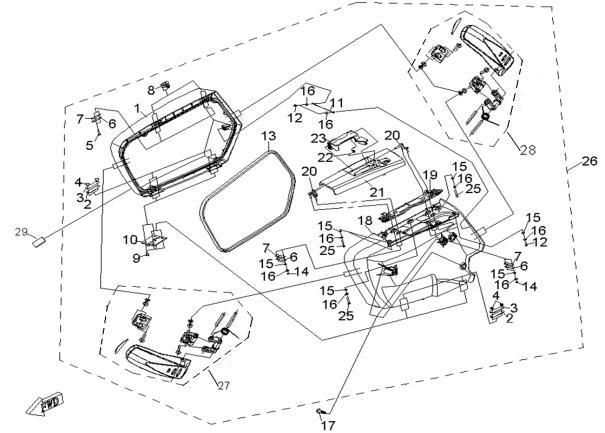 Picture of F22-2 - SIDE BOX ,RH
