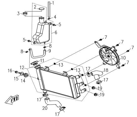 Picture of F18 - COOLING SYSTEM