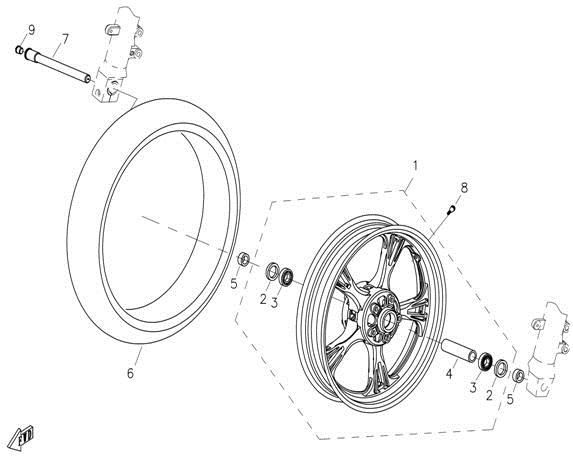 Picture of F07 - FRONT WHEEL