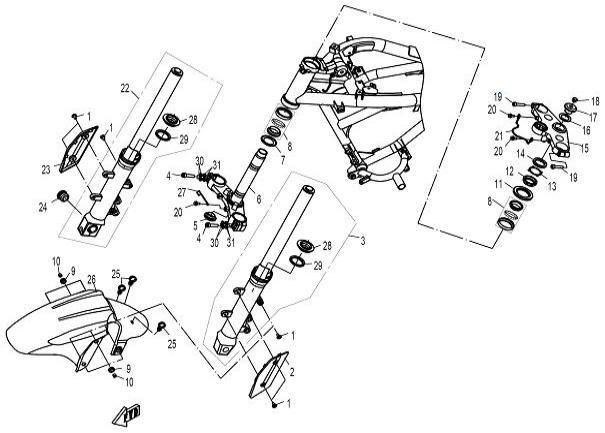 Picture of F05 - FRONT SUSPENSION
