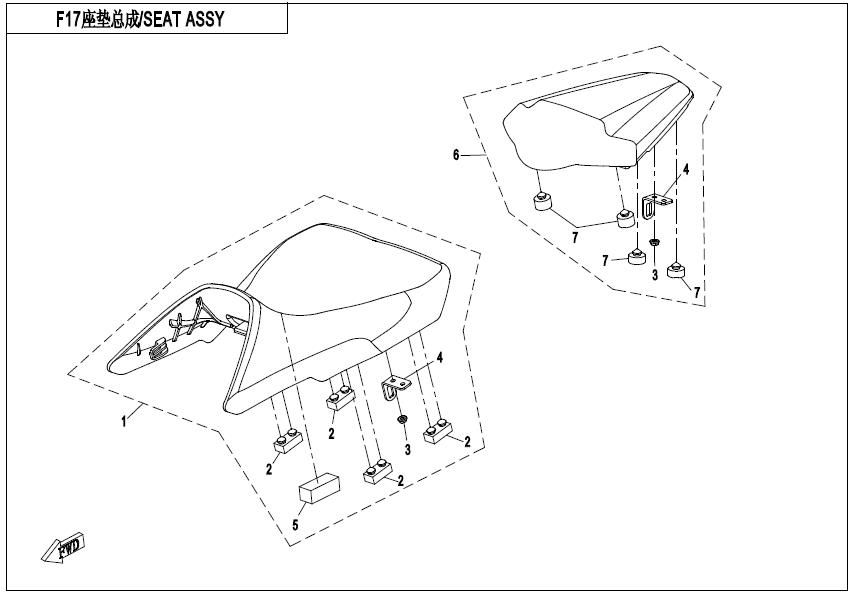 Picture of F13 - SEAT ASSY