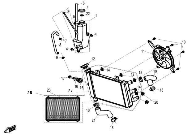 Picture of F18 - COOLING SYSTEM