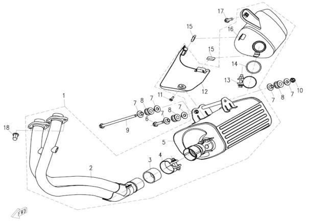 Picture of F02 - MUFFLER ASSY.