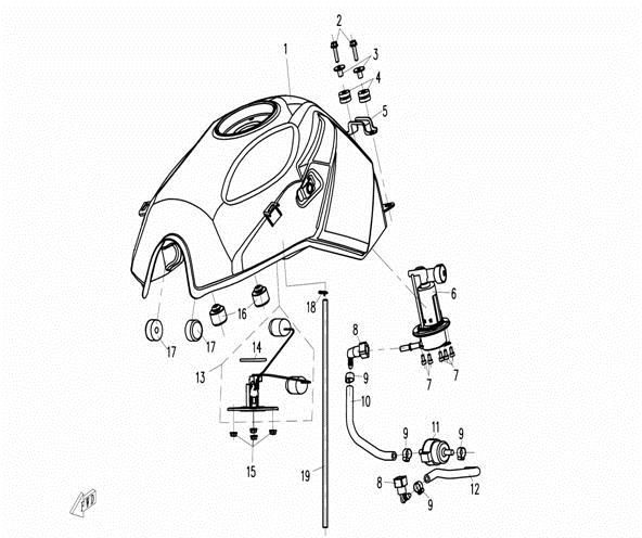 Picture of F12 - FUEL TANK