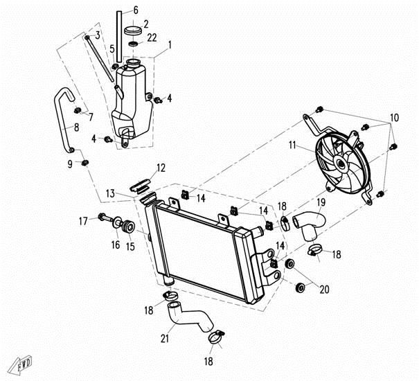 Picture of F18 - COOLING SYSTEM