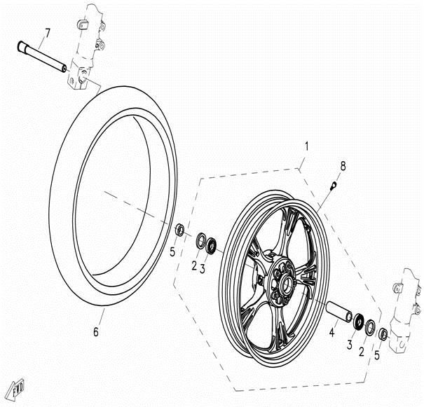 Picture of F07 - FRONT WHEEL