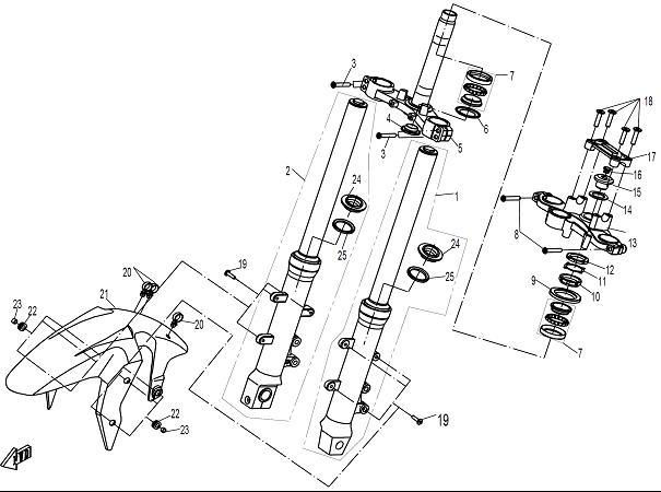 Picture of F05 - FRONT SUSPENSION