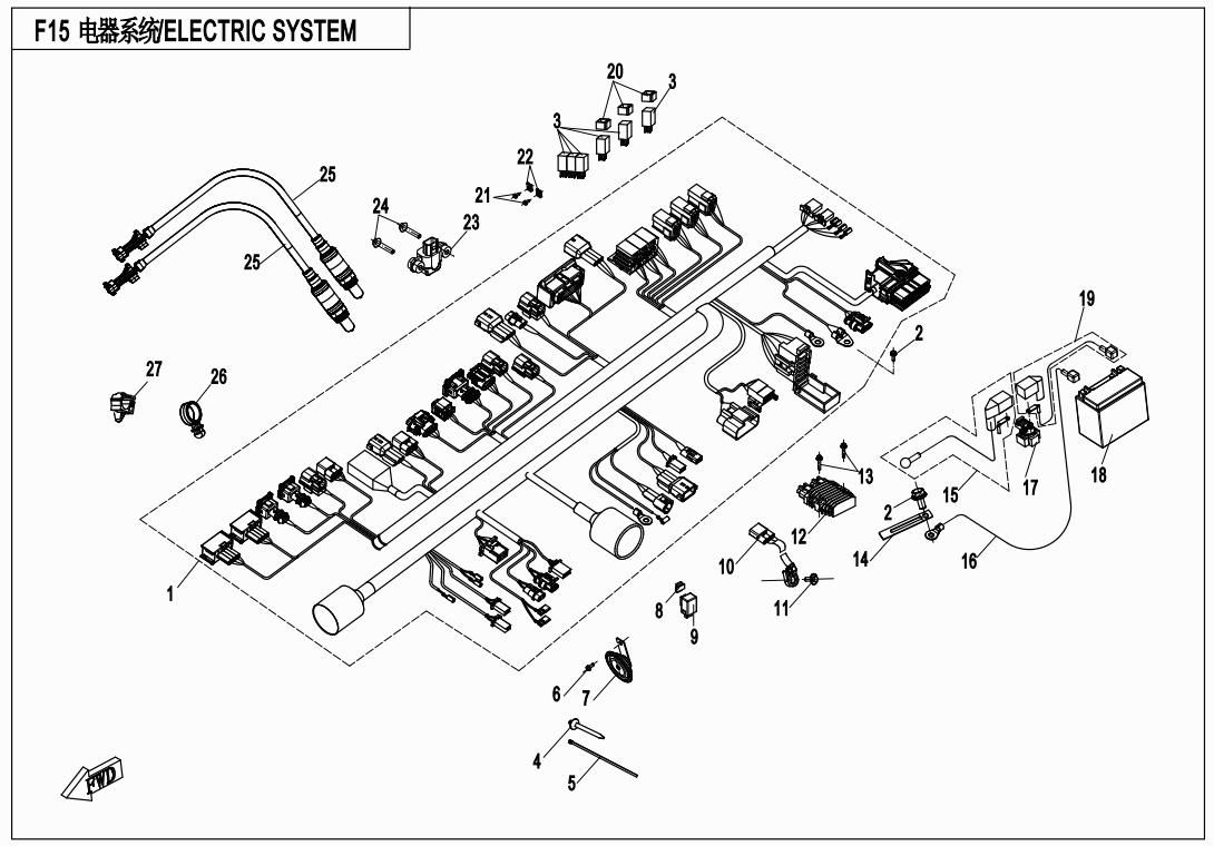 Picture of F15 - ELECTRIC SYSTEM