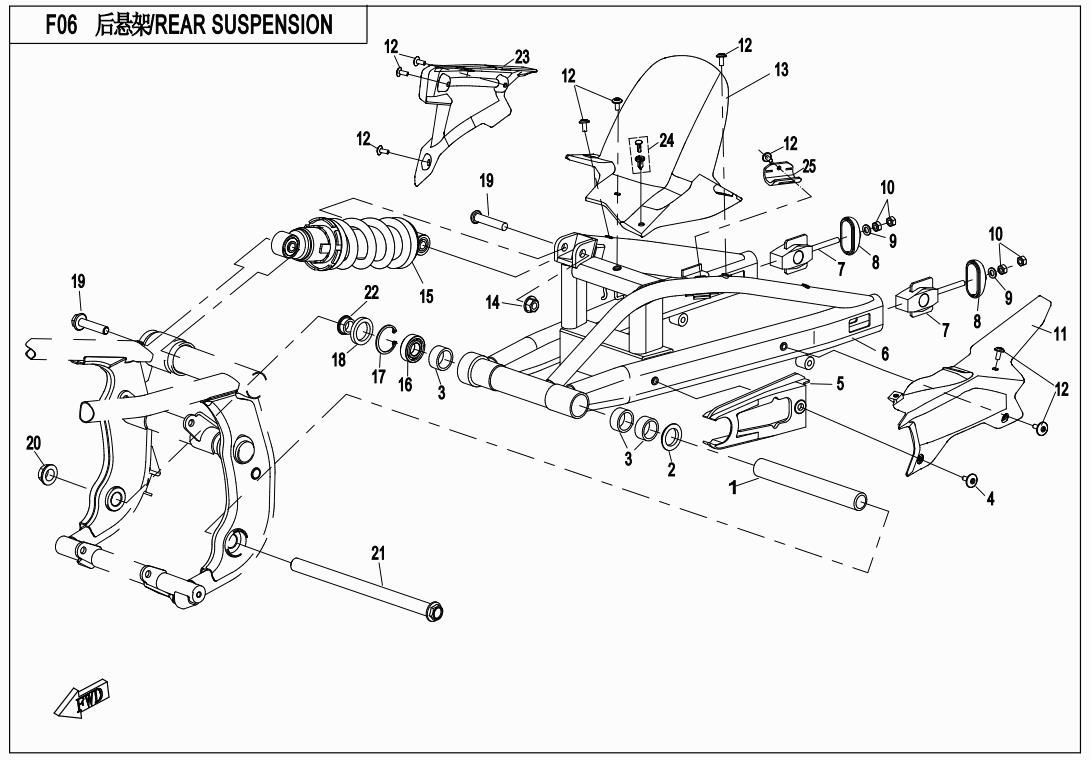 Picture of F06 - REAR SUSPENSION